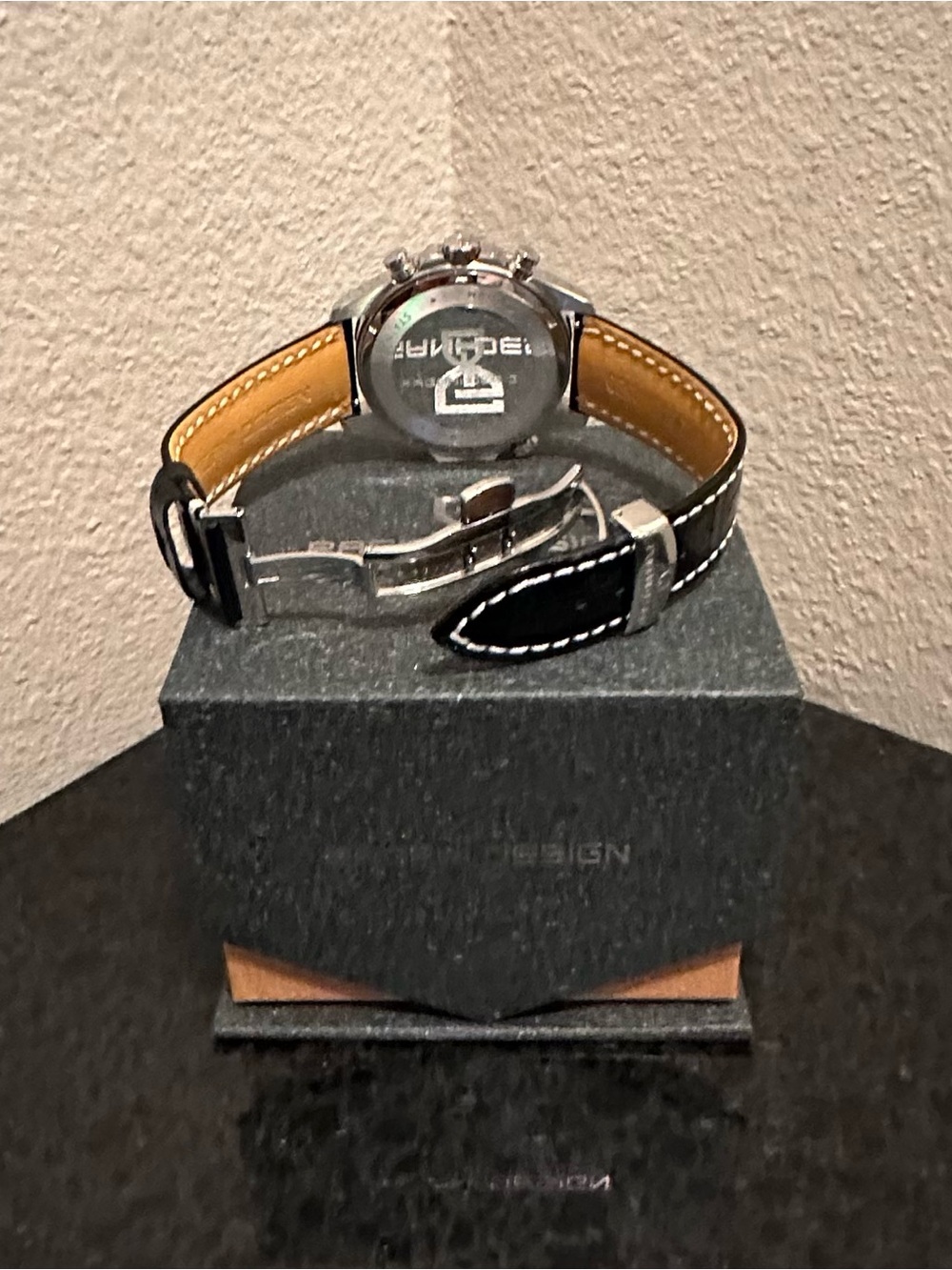 Pagani Design PD-1811 Men’s Chronograph Watch | New | Extra Orange Silicone Band - Picture 5 of 8
